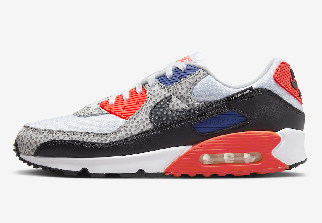 Nike Air Max 90 Kiss My Airs FD9753-100 Release Date Lateral