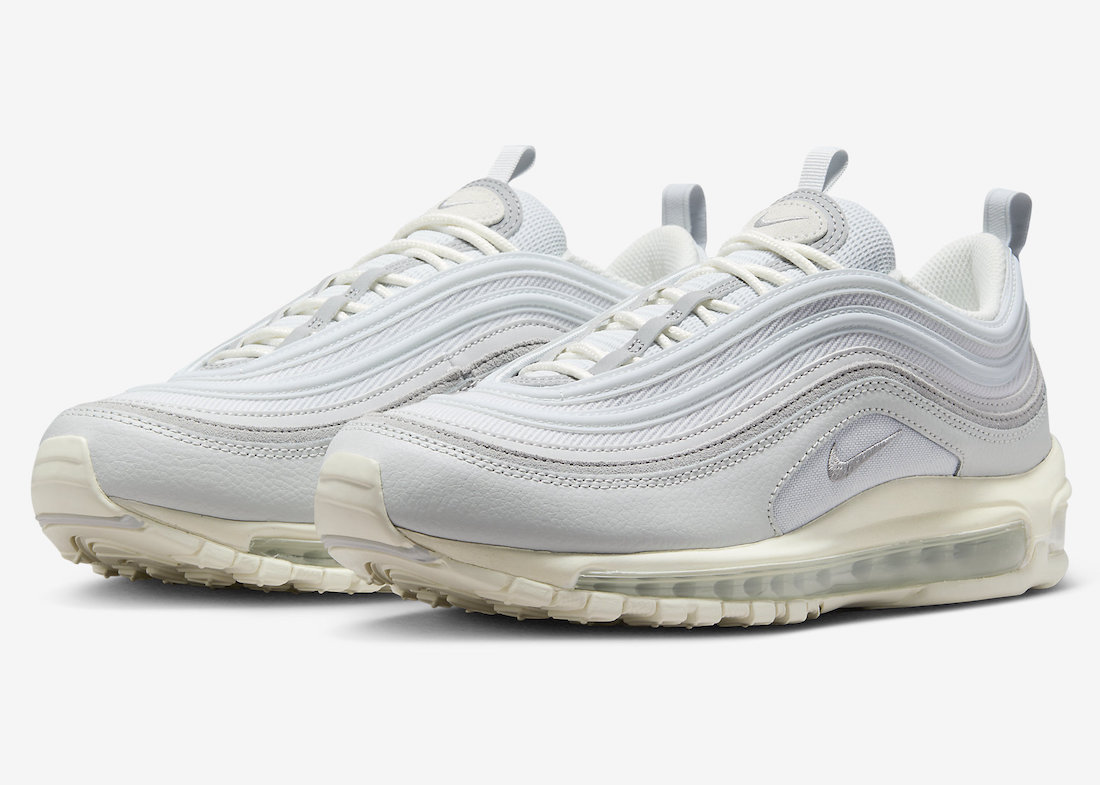 Nike Air Max 97 Surfaces in Pure Platinum and Wolf Grey