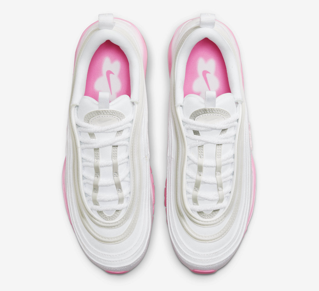 Nike Air Max 97 White Pink FJ4549-100 Release Date Top