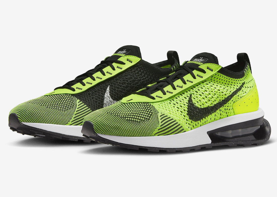 Nike Air Max Flyknit Racer Volt Black FD4610-700 Release Date