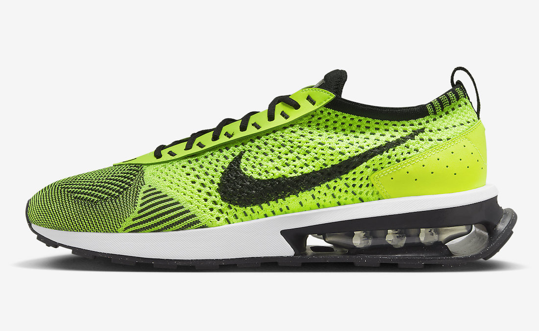 Nike Air Max Flyknit Racer Volt Black FD4610-700 Release Date Lateral