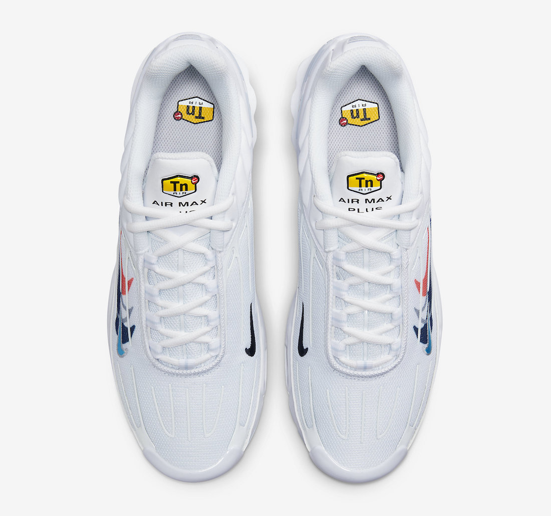 Air Max Plus 3 Multi-Swoosh White - SNEAKERGALLERY