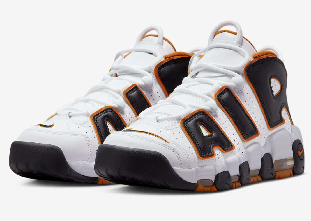 Nike Air More Uptempo White Starfish Black FJ4416-100 Release Date