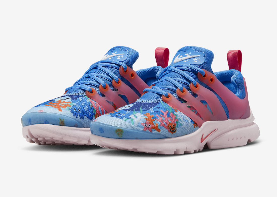 Nike Air Presto GS Coral Reef DX1969-400 Release Date
