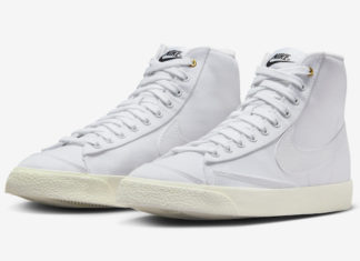 Nike Blazer Mid “White Canvas” Perfect For Spring 2023 Nike Blazer Mid White Canvas DX5550-100 Release Date