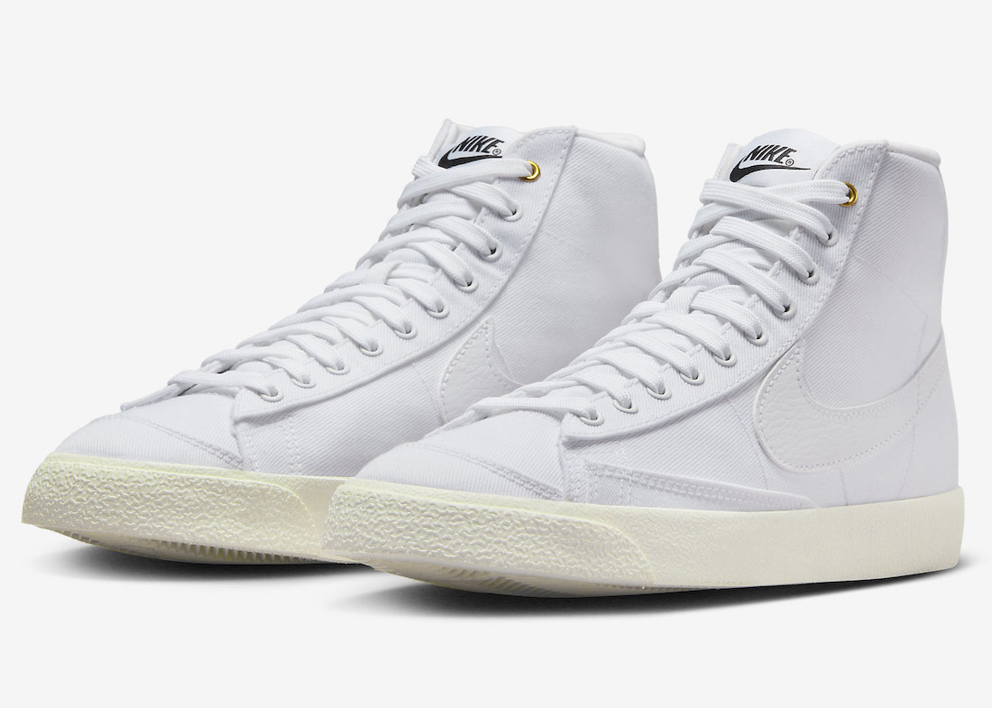 Nike Blazer Mid White Canvas DX5550-100 Release Date