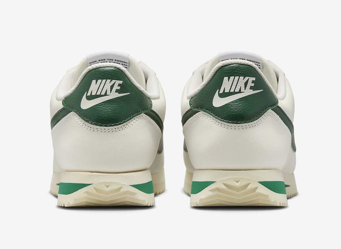 Nike Cortez Sail Gorge Green DN1791-101 Release Date Heel