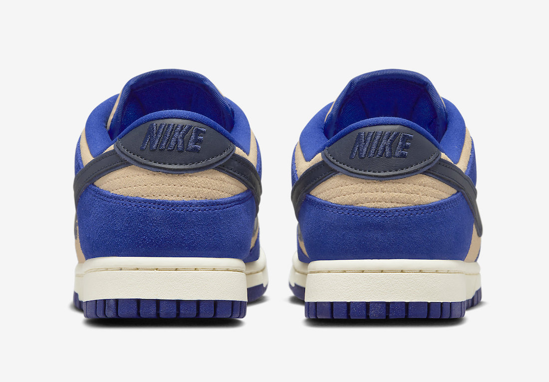 Date de sortie de la Nike Dunk Low Suede Bleu DV7411-400