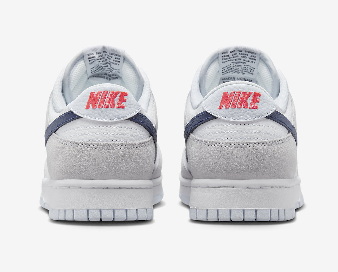 Nike Dunk Low FJ4227-001 Release Date Heel