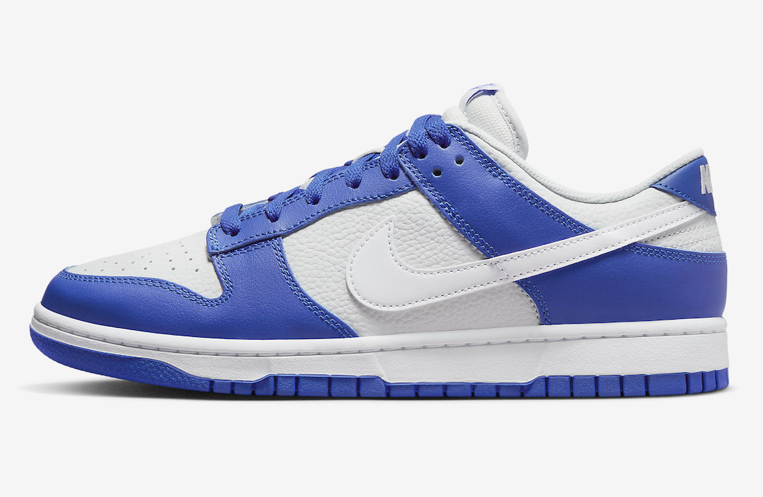 Nike Dunk Low Kentucky Alternate Blue White FN3416-001 Release Date Lateral