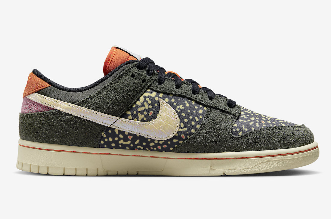 Nike michigan Dunk Low Rainbow Trout FN7523 300 Release Date 2