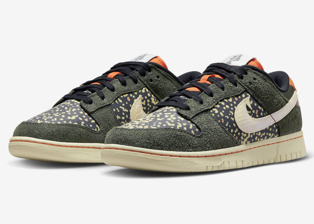 Nike Dunk Low Rainbow Trout FN7523 300 Release Date 4 1068x762