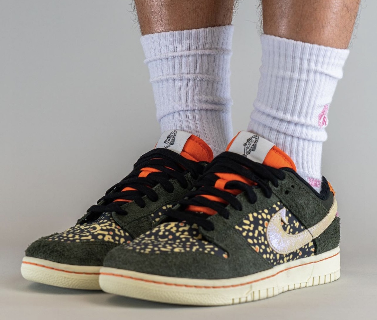 On-Feet Photos of the Nike Dunk Low Rainbow Trout 