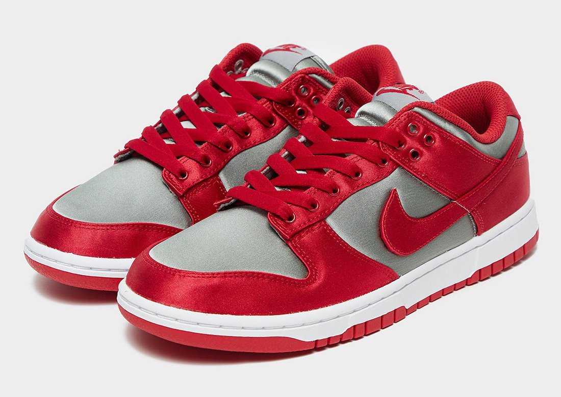 First Look: Nike Dunk Low “UNLV Satin”