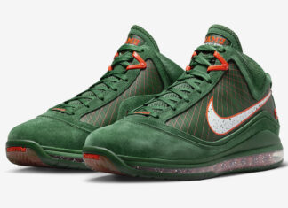 Nike LeBron 7 FAMU Gorge Green DX8554-300