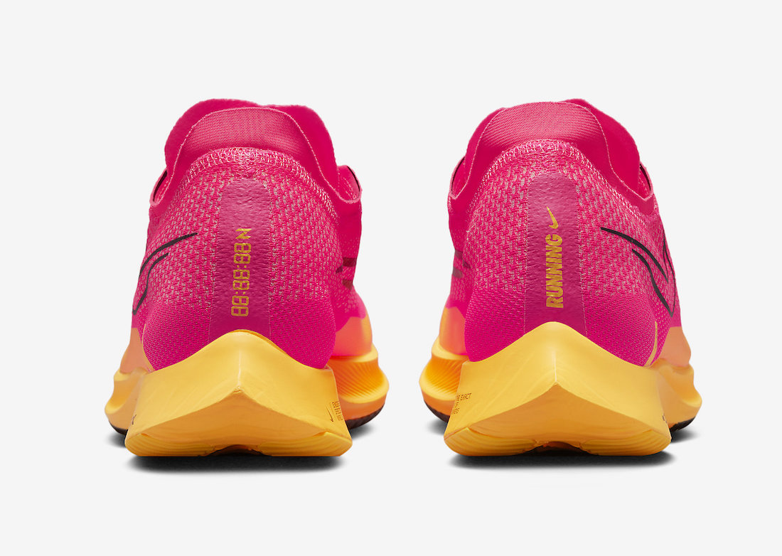 Nike ZoomX Streakfly Pink Orange DJ6566-600 Release Date Heel