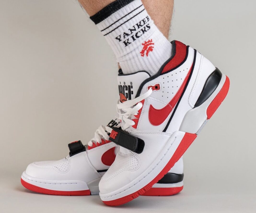 Billie Eilish x Nike Air Alpha Force 88 Fire Red DZ6763101