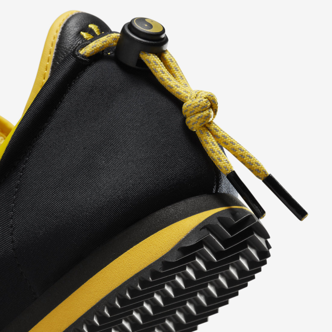 CLOT Nike Cortez Black Yellow DZ3239-001