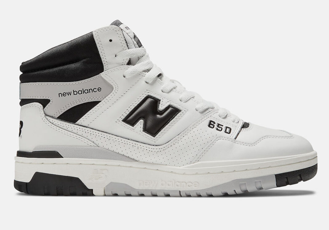 New Balance 650 White Black BB650RCE