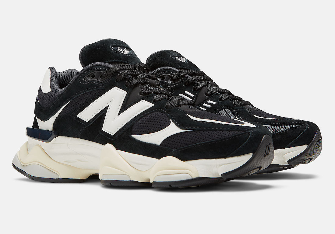 new balance white black 9060