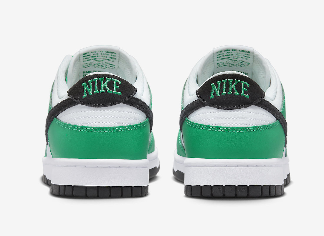 Nike Dunk Low White Green Black FN3612 300 Release Date 5