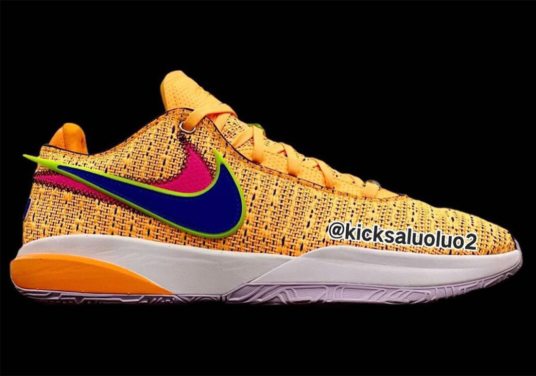 Nike LeBron 20 Laser Orange DJ5423-801 Release Date