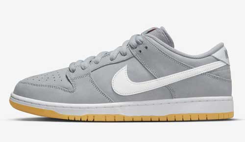 Nike SB Dunk Low Wolf Grey Gum official release date 2023