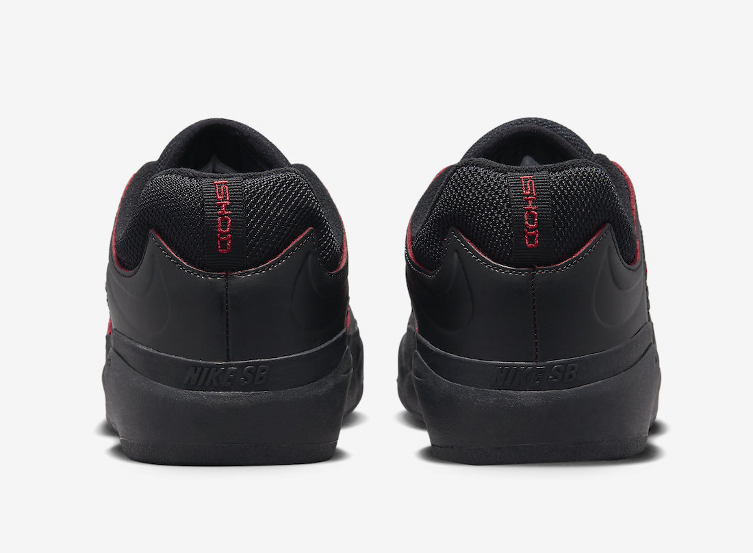 Nike SB Ishod Bred Black Red DV5473-001 Release Date