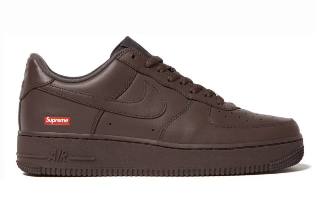 Supreme Nike Air Force 1 Low Baroque Brown CU9225 200 Release Date 1068x731