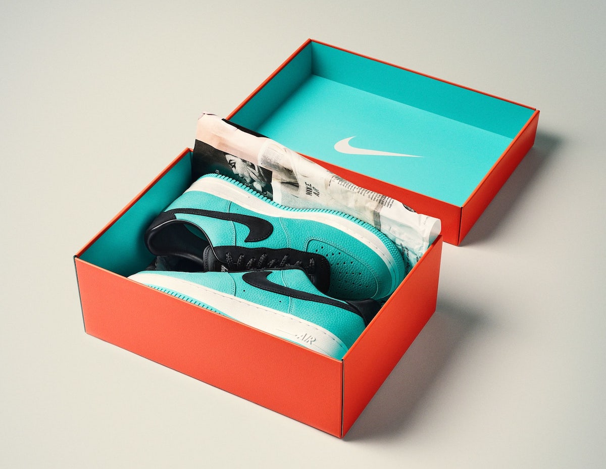 Tiffany and Co Nike Air Force 1 1837 Friends and Family