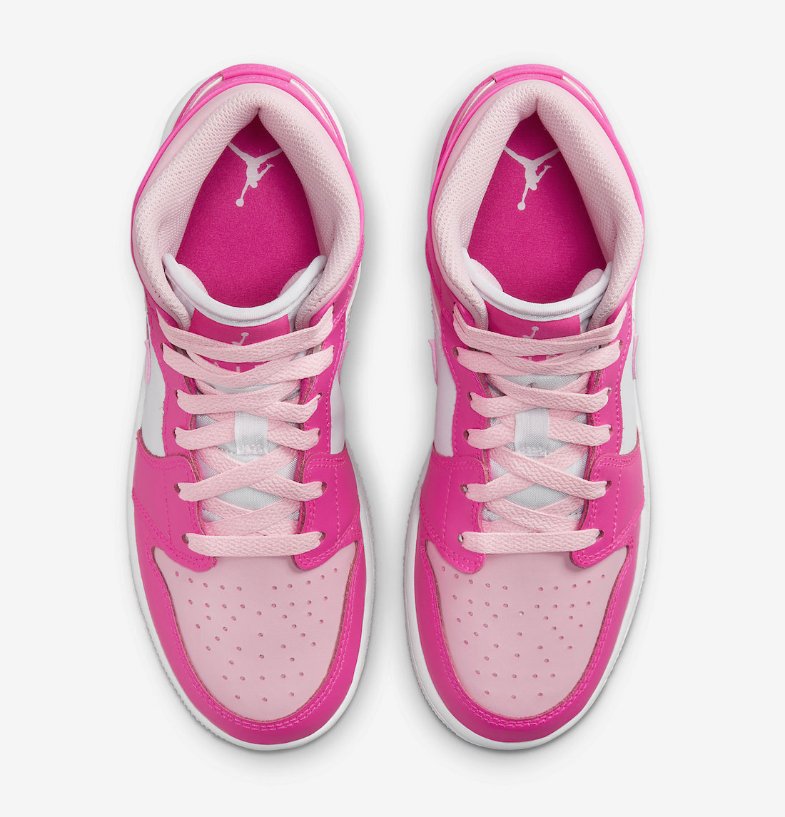 Air Jordan 1 Mid GS Medium Soft Pink