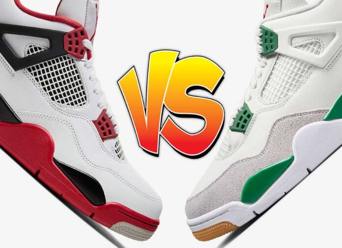 Air-Jordan-4-Fire-Red-vs-Jordan-4-SB-Poll