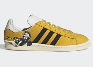 Kasina x Kim Jung Gi x adidas Campus Releases March 17th Kasina Kim Jung Gi adidas Campus IE4810 Release Date