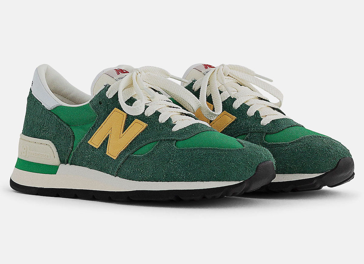 New Balance 990 Made in USA Green Yellow M990GG1 Release Date