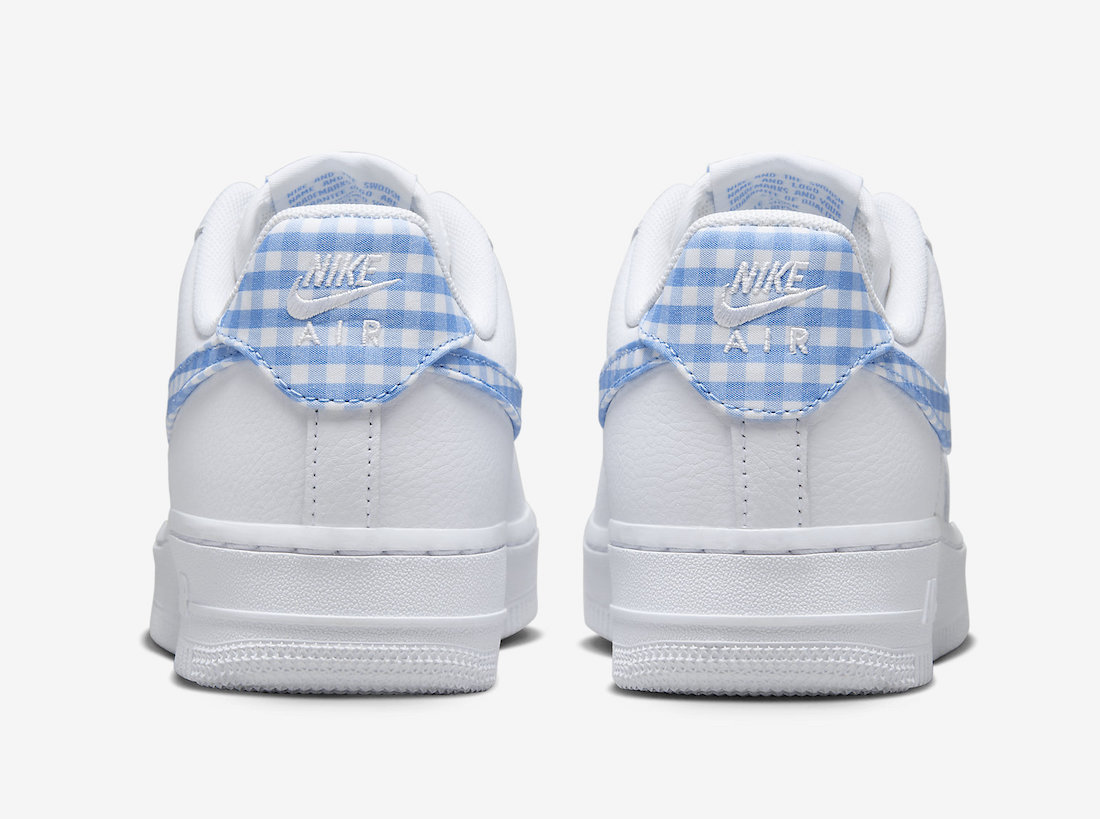 Nike Air Force 1 Low Blue Gingham DZ2784-100