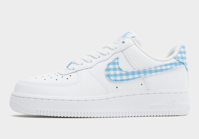 Nike Air Force 1 Low Blue Gingham Release Date | SBD