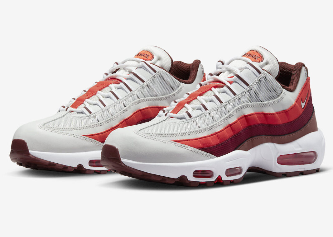 Nike air max 95 cheap red white