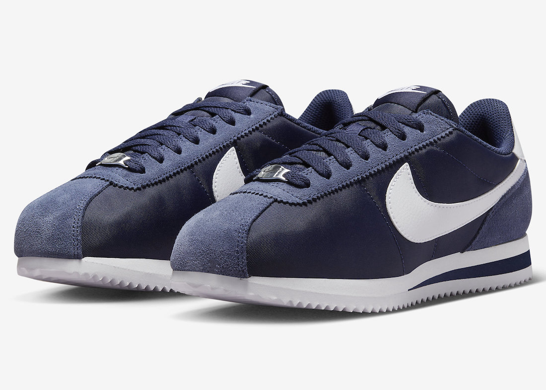 Nike为Cortez“午夜海军蓝”添加翻毛皮和尼龙
-纯原鞋SNEAKER官网
