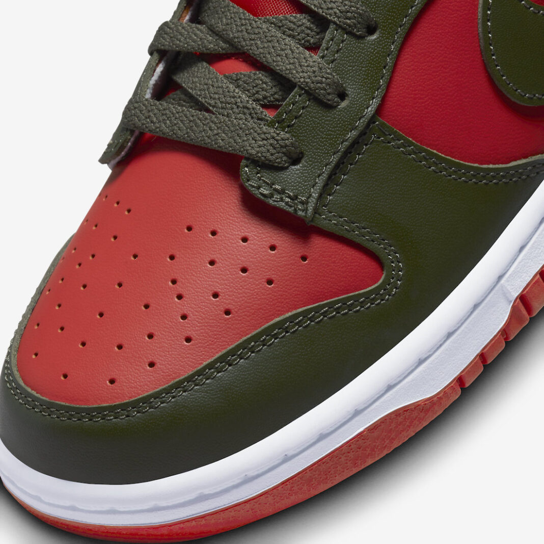Nike Dunk Low Mystic Red Cargo Khaki DV0833600 SBD
