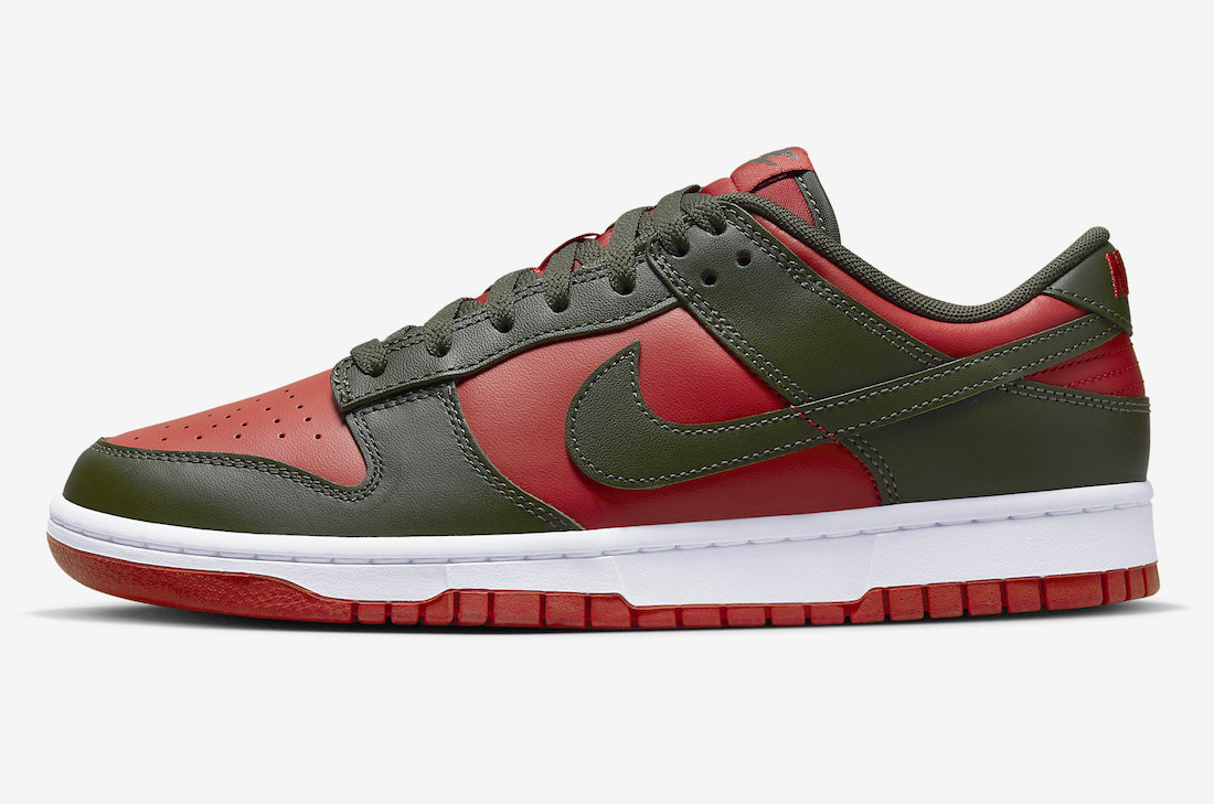 Nike Dunk Low Mystic Red DV0833-600 Release Date