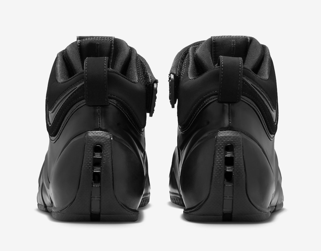 Nike LeBron 4 Black Anthracite 2023 FJ1597 001 Release Date 5