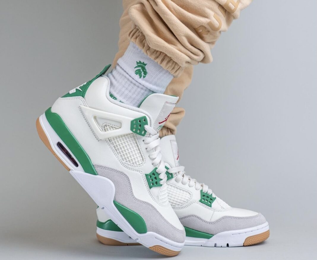 Nike SB x Air Jordan 4 Pine Green DR5415-103 | SBD