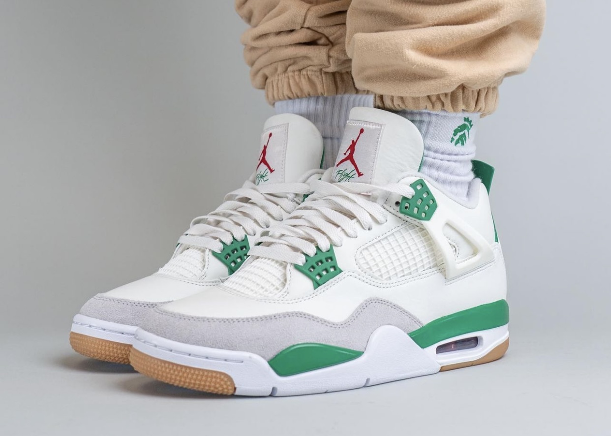 Nike SB x Air Jordan 4 Pine Green Release Date, Price