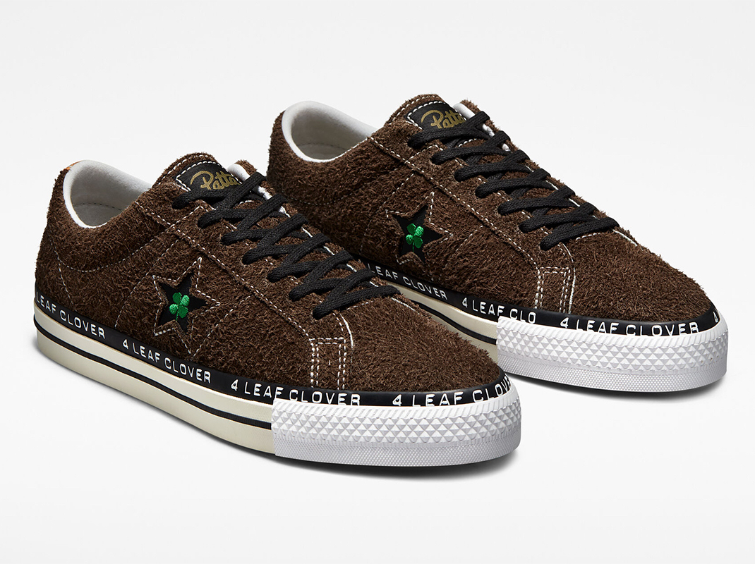 Patta Converse Move Renew Chuck 70 Engineered Knit White Pale Putty Cyber Mango Four Leaf Clover A03174C Release Date