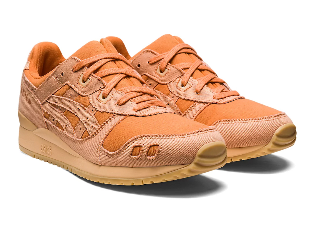 ASICS Gel Lyte III “Rooibos” With Dyed Recycled Textiles
