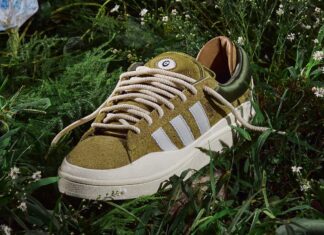 Bad Bunny x adidas Campus “Wild Moss” Releases April 29th Bad Bunny adidas Campus Wild Moss ID7950