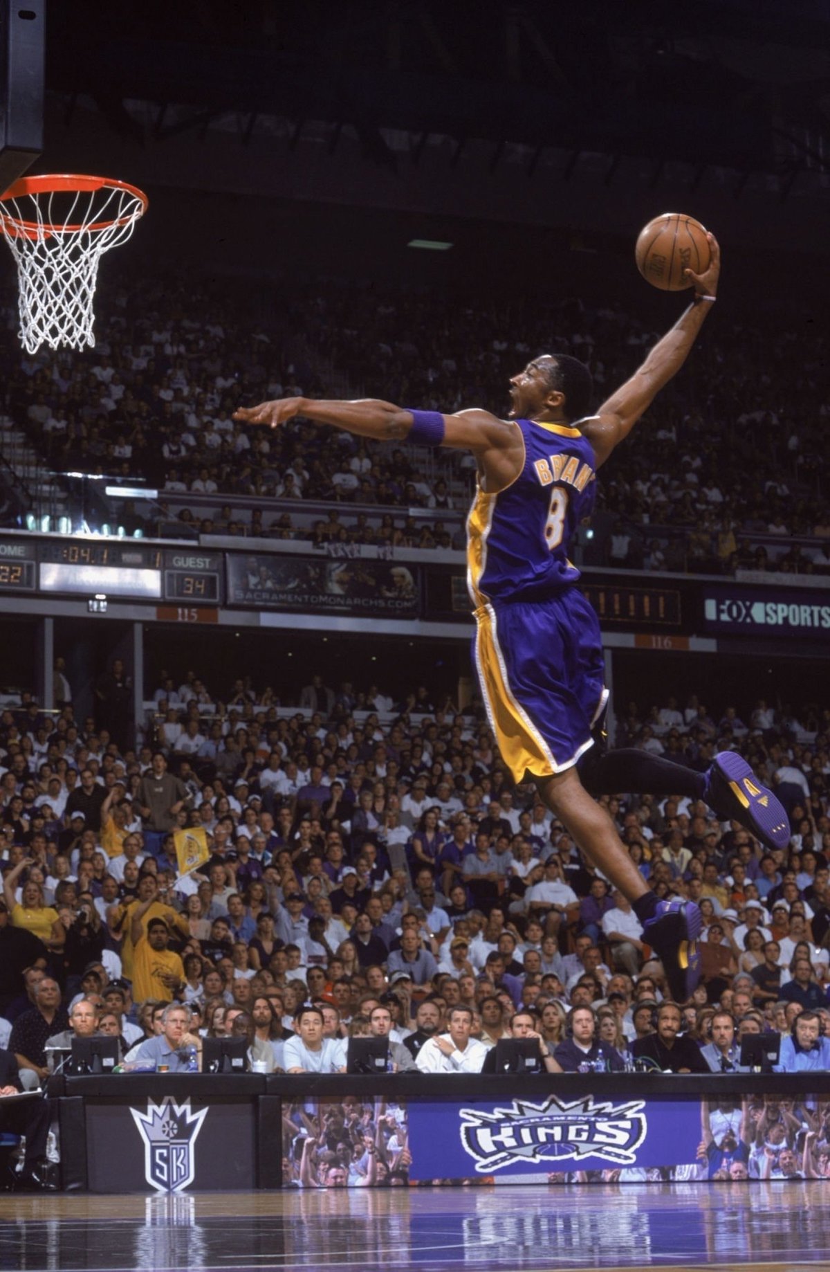Kobe Bryant adidas Crazy 1 Lakers Away PE