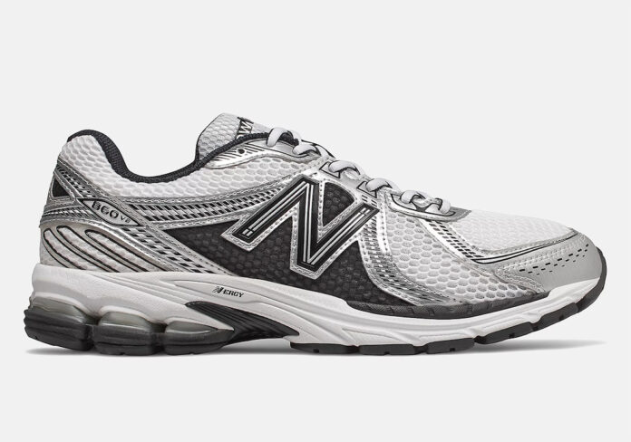 New Balance 860v2 Silver Black ML860XD