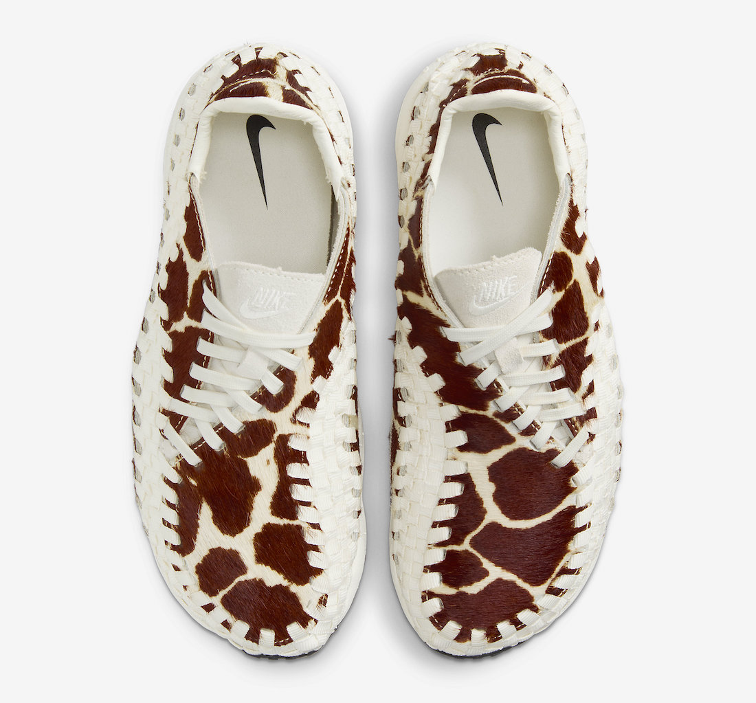 Nike Air Footscape Woven Cow Print FB1959-100 Release Date