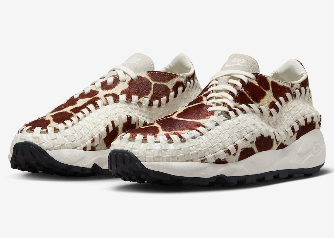Nike Air Footscape Woven Cow Print FB1959-100 Release Date